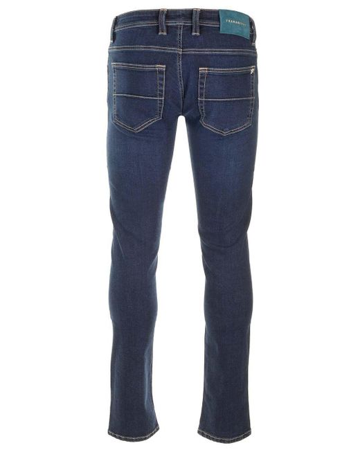Tramarossa Blue "leonardo Zip Ss 1 Months" Jeans for men