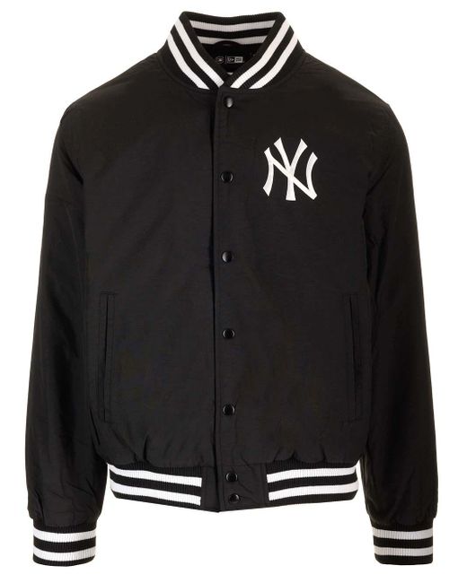 KTZ Black Varsity Jacket for men