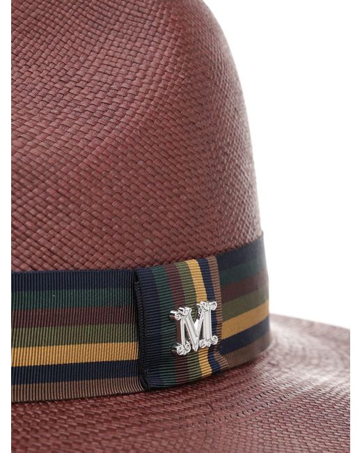 ハット MAX MARA Rodesia rafia hat Marrone Rodesia rafia hat MAX MARA - Nugnes1920