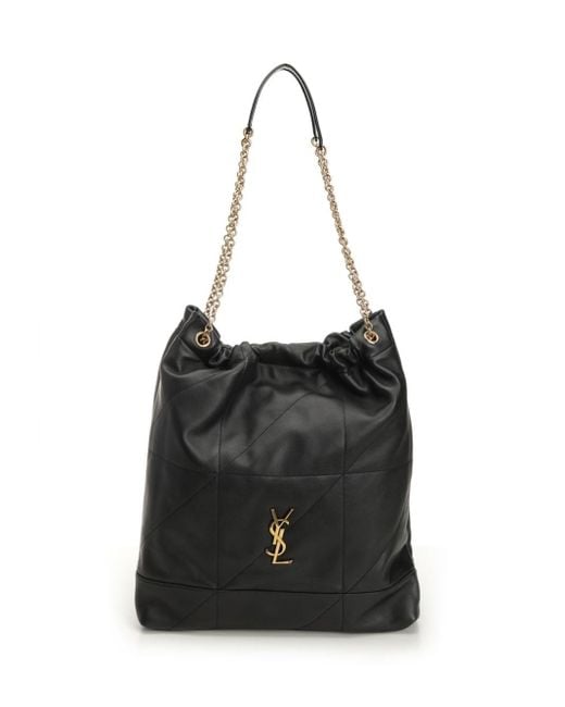 Saint Laurent Black "pochon Jamie" Large Bag