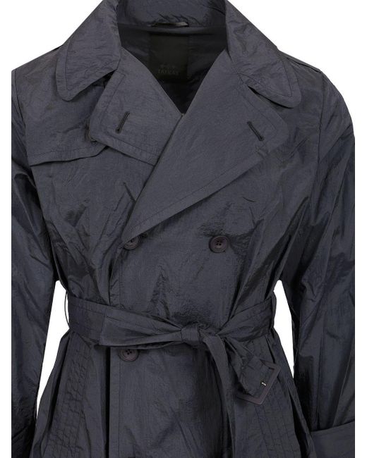 ジャケット・アウター TATRAS Logo Nylon Poly Trench Coat Tatras Nylon Trench Coat in Black for Men | Lyst