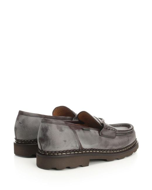 Paraboot Gray "reims" Moccasin
