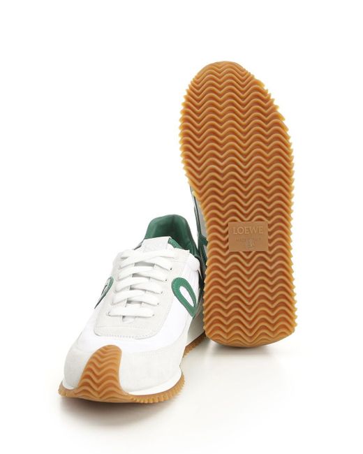 Loewe Green "flow Runner 2.0" Sneakers