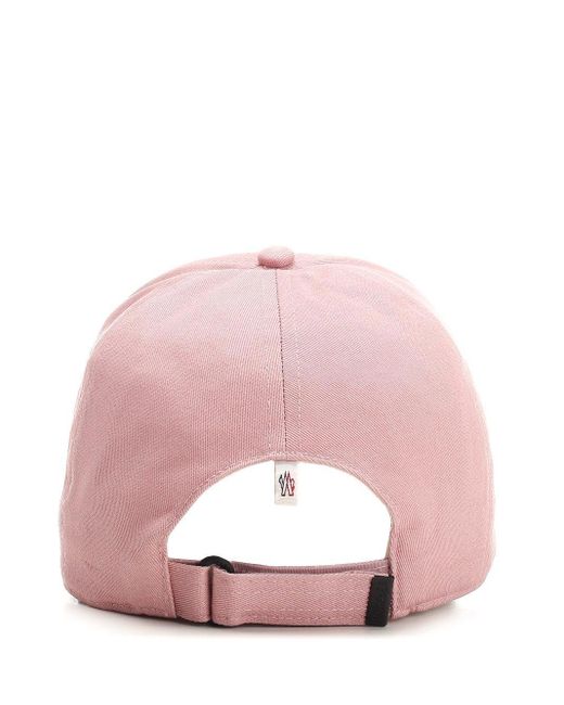 3 MONCLER GRENOBLE Pink Baseball Hat