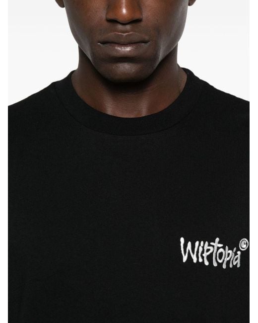 Carhartt Black "wiptopia Script" T-shirt