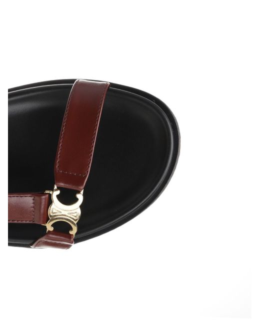 VIP【関税送料無料】希少 Celine Rust Maud sandal Celine Rust 