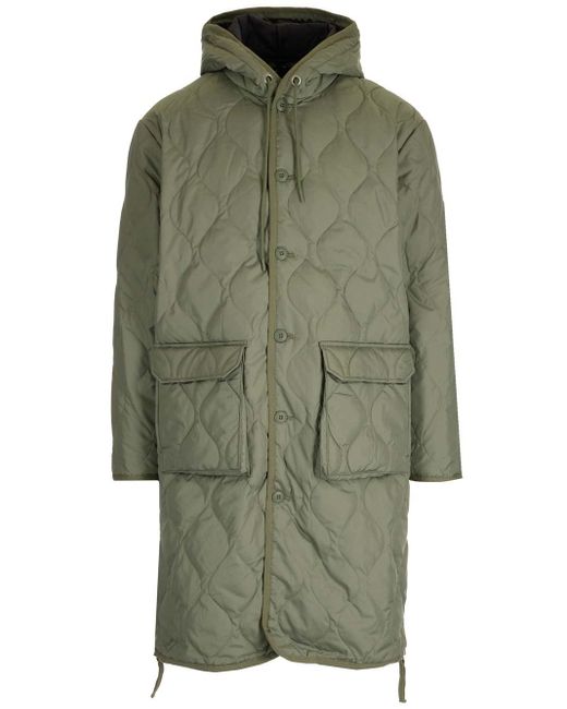 Taion Green Down Jacket for Men Lyst