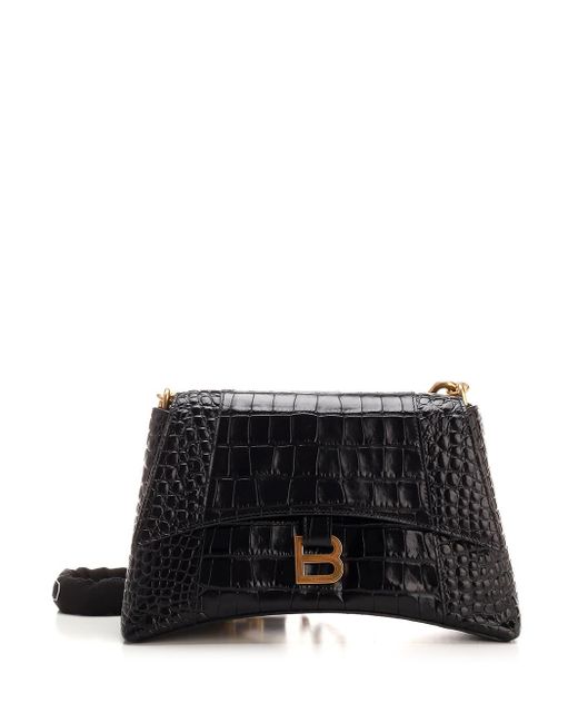 women's downtown small shoulder bag in black