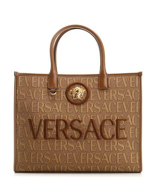 Versace Brown Shopper Bag,