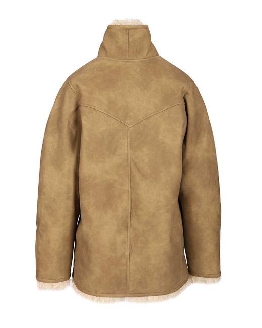 Isabel Marant Brown "clea" Coat