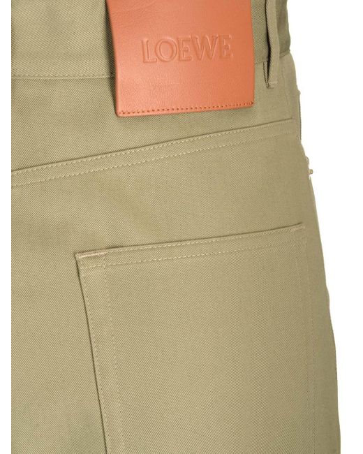 Loewe Natural High-waisted Trousers