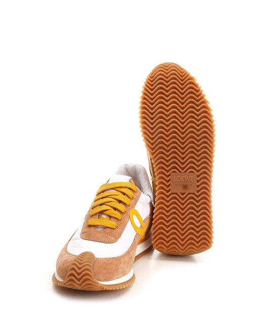 Loewe Orange "flow" Sneakers