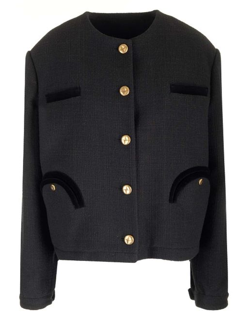 Blazé Milano Black Missi Bolero-Style Jacket