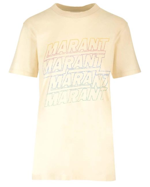 Isabel Marant Natural Zoeline T-shirt