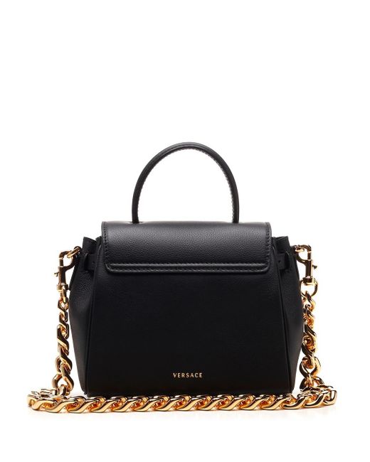 Versace Black Small "la Medusa" Handbag