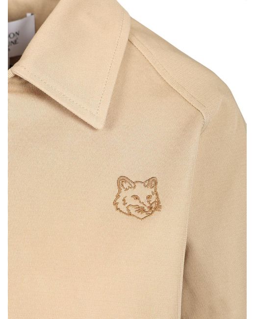 VIP価格SALE★Maison Kitsune★Short Jacket With Shirt Collar Maison Kitsuné Short Jacket With Shirt Collar Jackets in