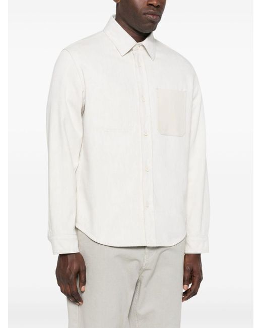 Zegna Natural Cotton Overshirt for men