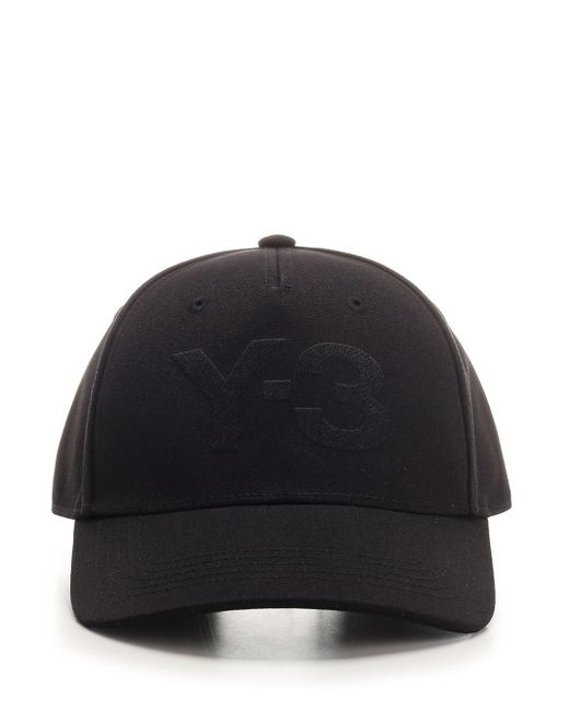 Y-3 Black Cap With Logo