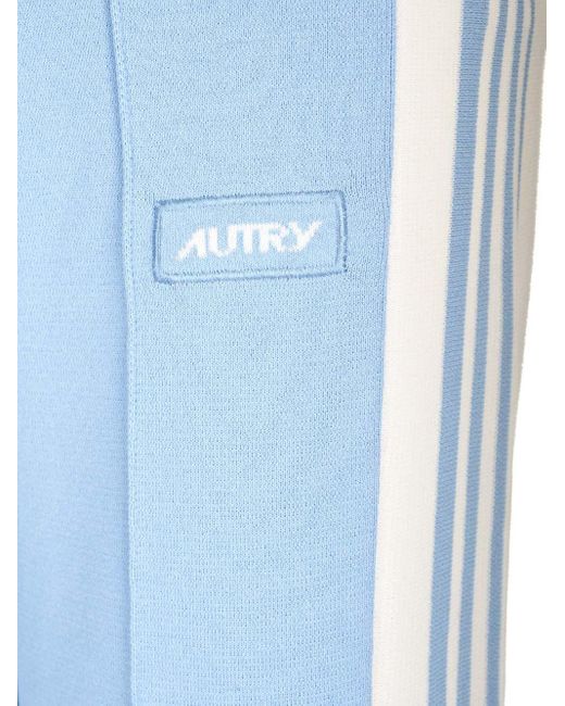 Autry Light Blue Viscose Trousers