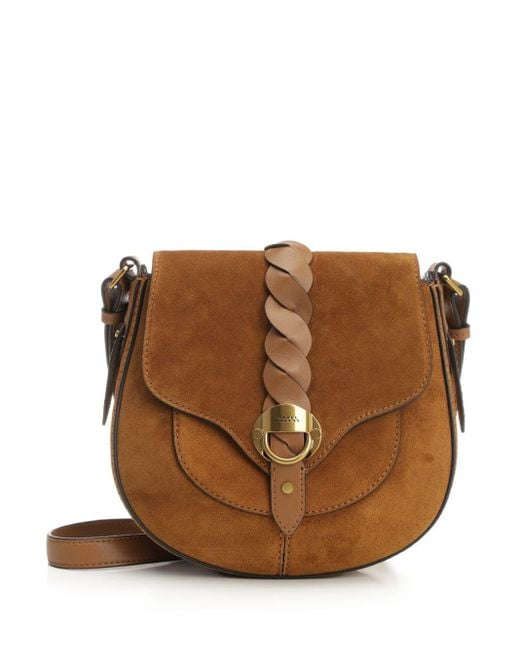 Isabel Marant Brown Altay Shoulder Bags