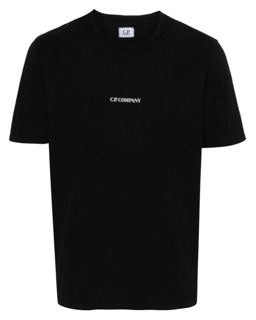 C P Company Black Crew-neck T-shirt