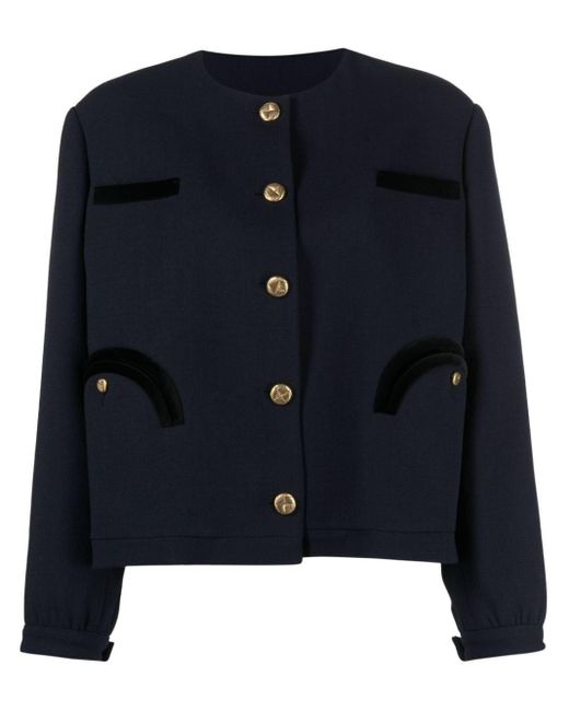 Blazé Milano Blue Resolute Wool Jacket