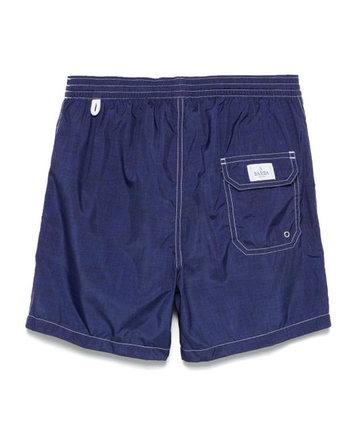Barba Napoli Blue Costume With Drawstring for men