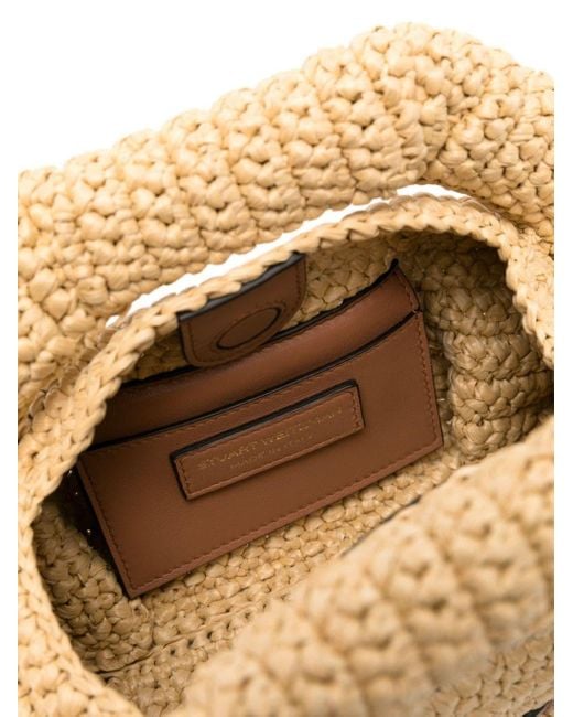 Stuart Weitzman Natural "the Moda" Mini Handbag