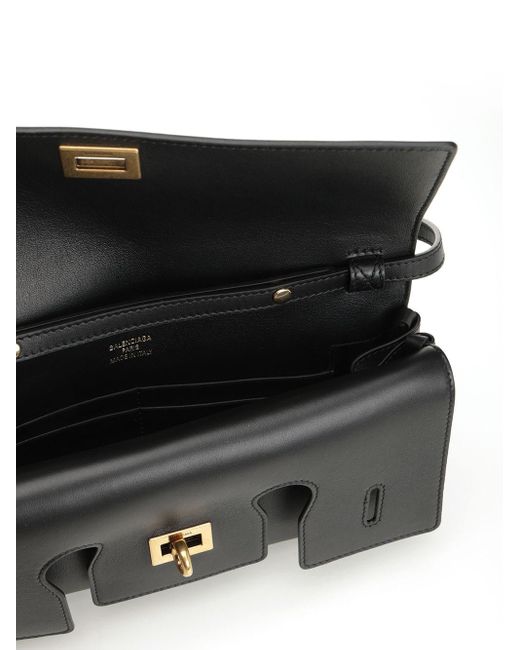 Balenciaga Black Bel Air Small Shoulder Bag