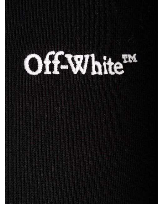 Off-White c/o Virgil Abloh Black Tattoo Arrow Skate Sweatshirt for men