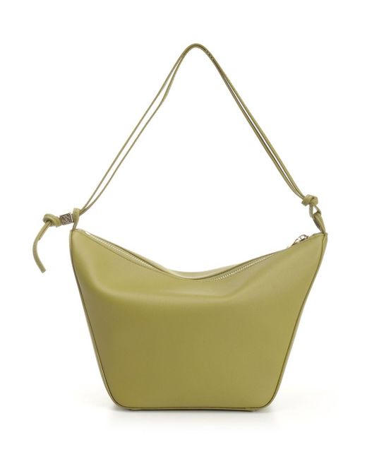 Loewe Green Mini "hammock" Hobo Bag