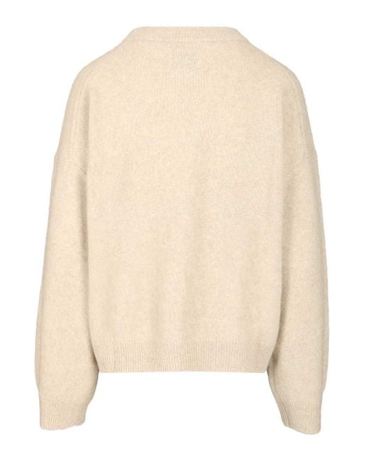 Loulou de Saison Natural "tristan" Yak Blend Sweater