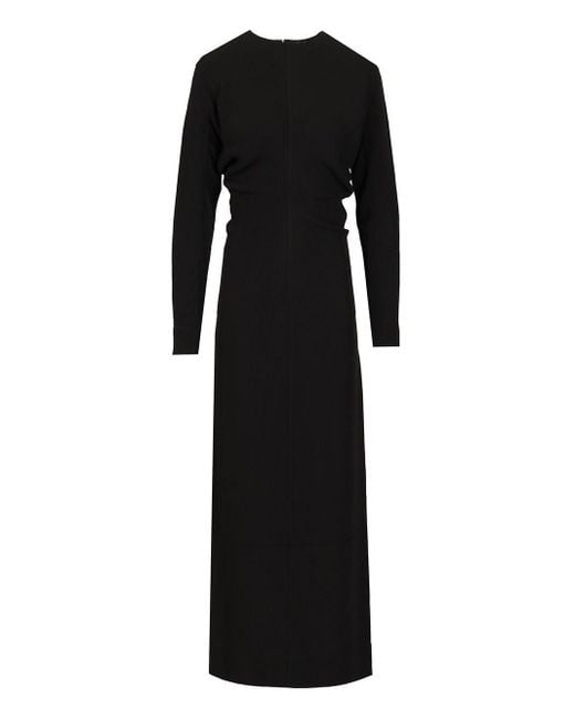 Totême  Black Long Sleeve Dress