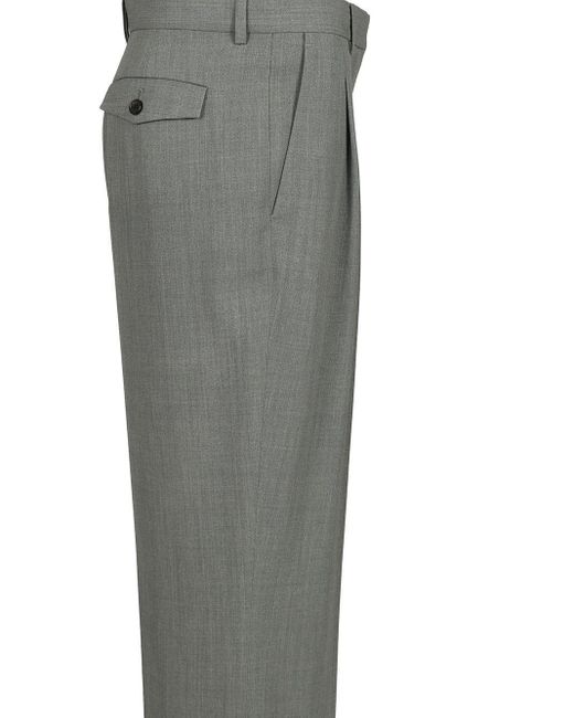 The Row Gray Tailored Trousers