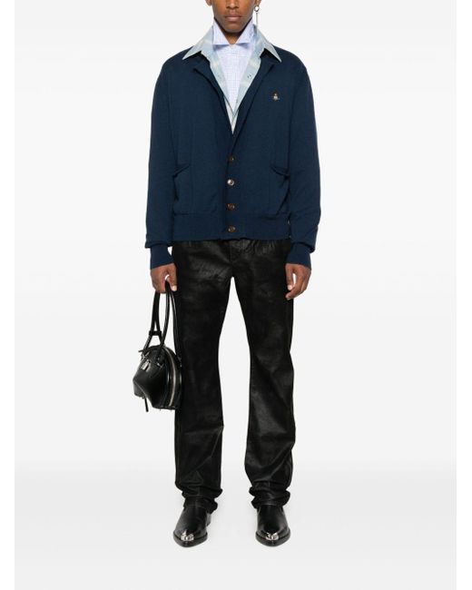 Vivienne Westwood Blue Samuel Cardigan for men