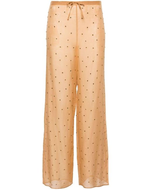 Oseree Natural "gem" Trousers