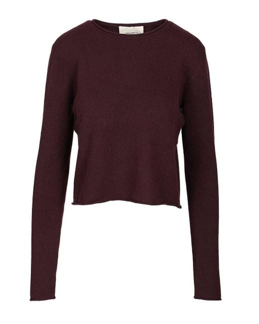 Lisa Yang Purple "ida" Cashmere Sweater