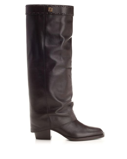 Fendi Brown Show High Boot