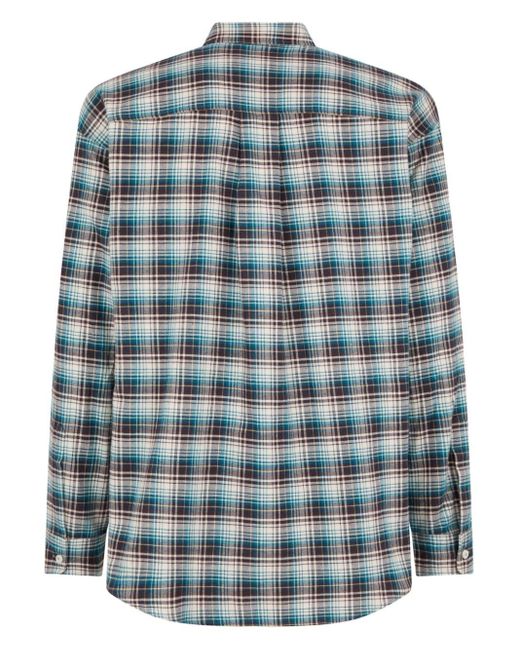 DSquared² Multicolor Checked Cotton Shirt for men