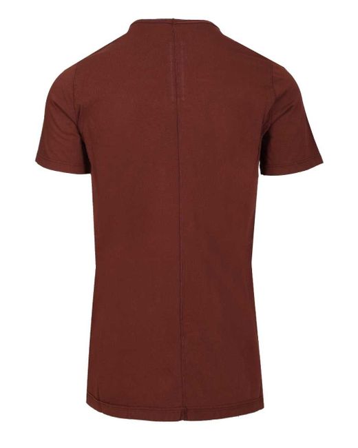 Rick Owens Red "level" T-shirt