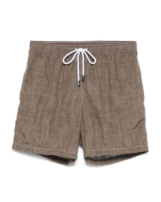 Barba Napoli Gray Costume With Drawstring for men