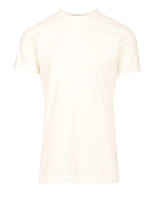 Rick Owens White "level" T-shirt