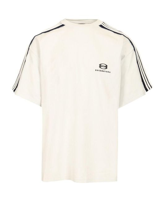 Balenciaga Natural Unity Sports Icon Oversize T-shirt
