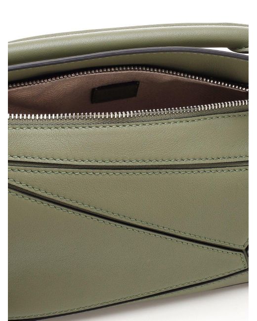 Loewe Green Mini "puzzle" Bag