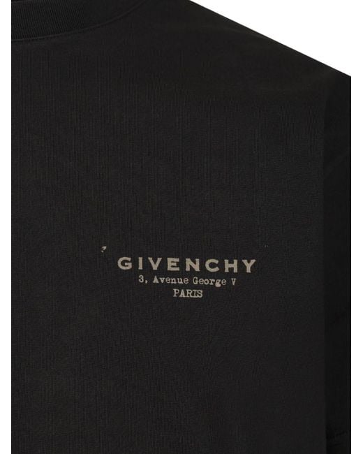 Givenchy Black Regular Fit T-shirt