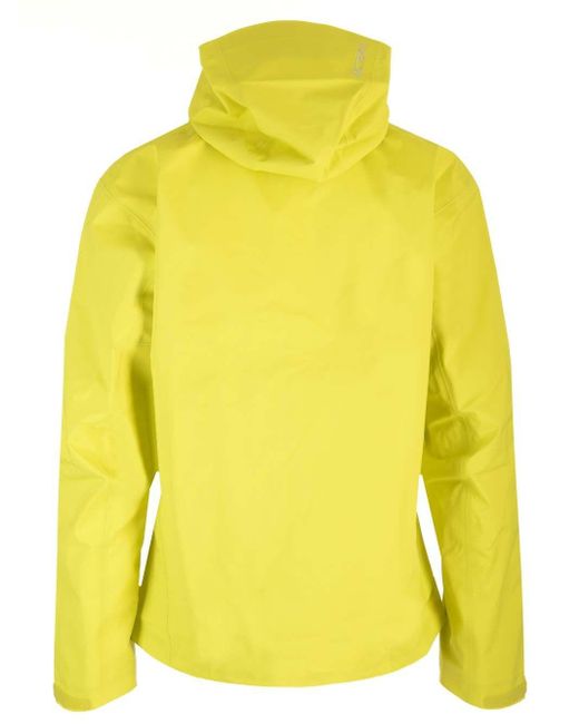 Arc'teryx Yellow Lightweight Hooded Sweatshir for men