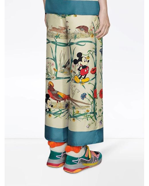 Gucci Silk Tian print pajama set