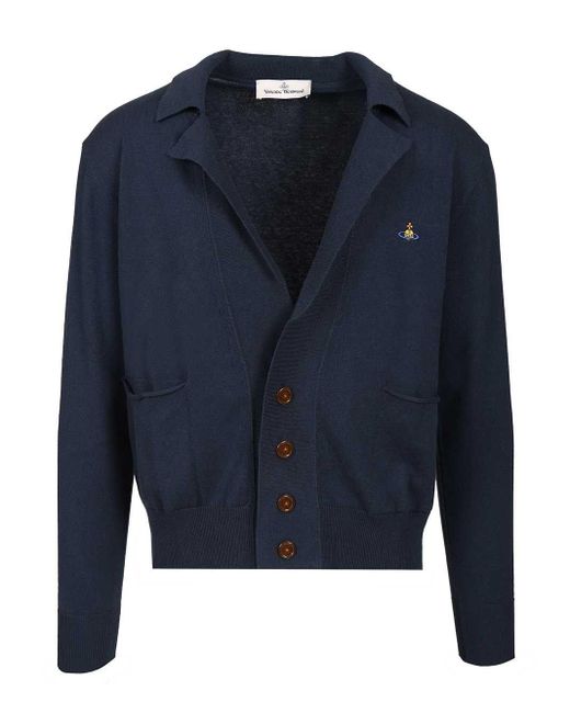 Vivienne Westwood Blue Samuel Cardigan for men