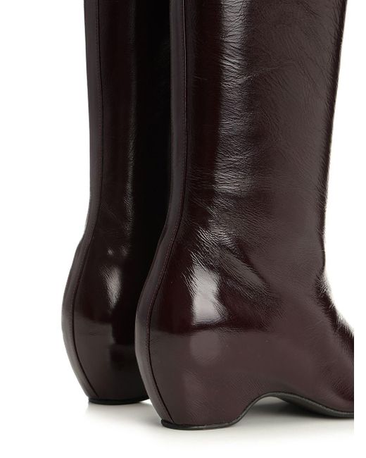 Khaite Brown "sybil" Boot