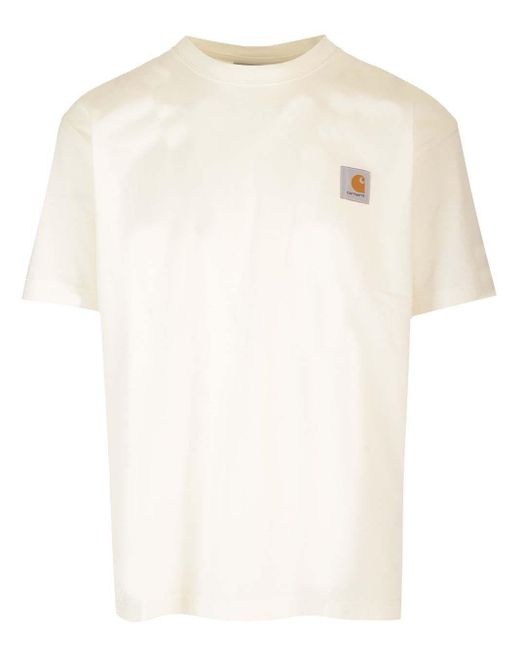 Carhartt White "s/s Nelson" T-shirt